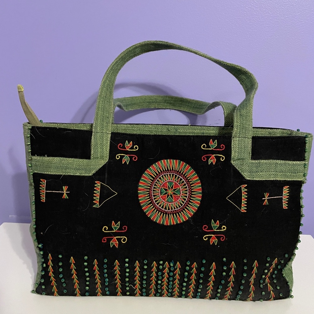 Vietnam Museum of Ethnology Embroidered Tote